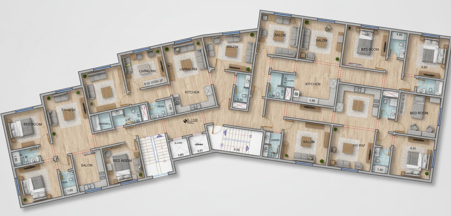 Typical floor plan
